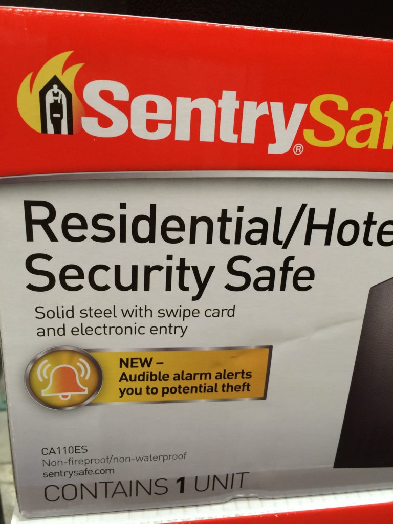 Costco991192SentryResidentialHotelSafewithElectronicLockspec