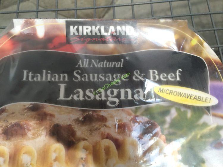 Costco992437KirklandSignatureSausageBeefLasagnaname CostcoChaser