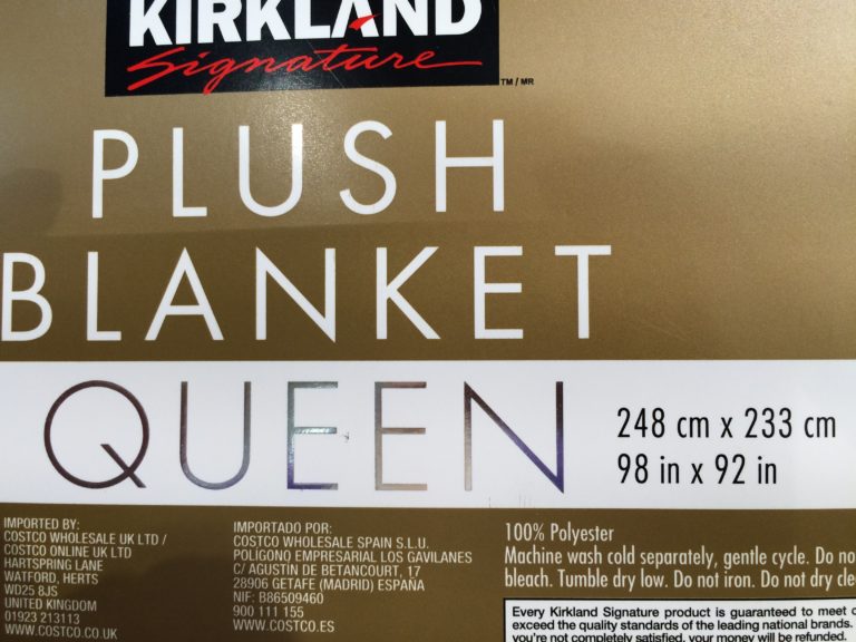 Costco992562KirklandSignatureBlanket Queenface CostcoChaser
