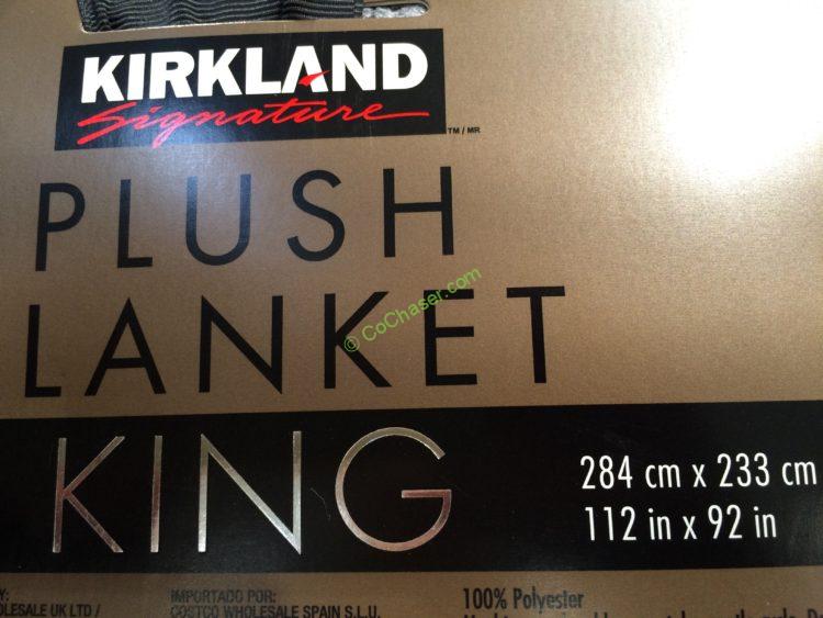 Costco992563KirklandSignatureBlanket Kingface CostcoChaser