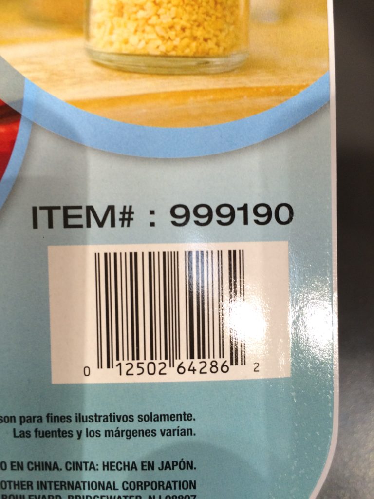 Costco999190BrotherPTouchLabelMakerPT1890Cbar CostcoChaser