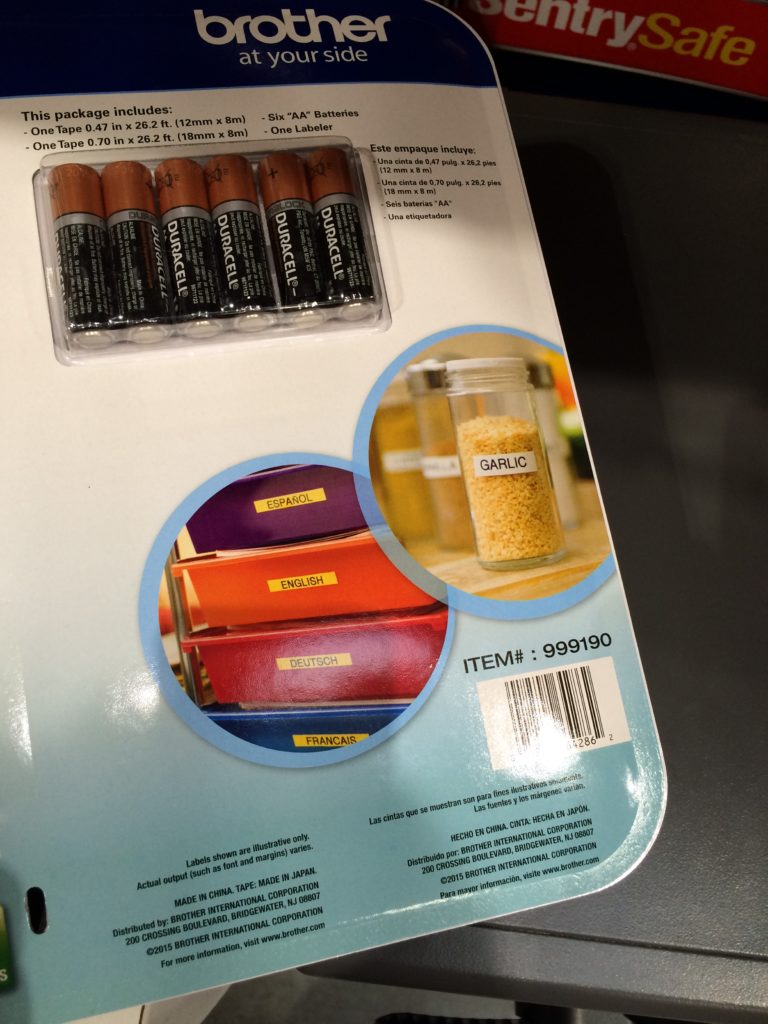 Costco999190BrotherPTouchLabelMakerPT1890Cpart2 CostcoChaser