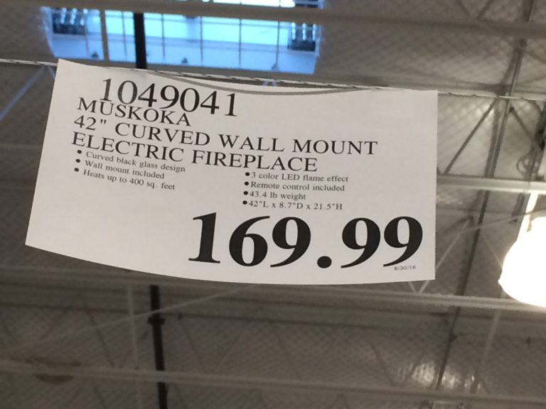 costco1049041Muskoka42CurvedWallMountElectricFireplacetag