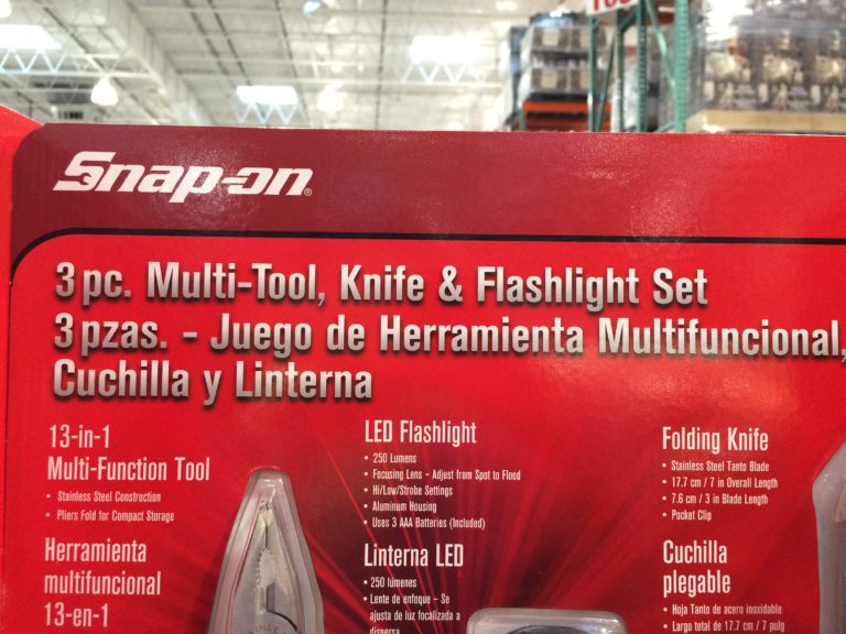 Snap on 3 PC Utility Set CostcoChaser