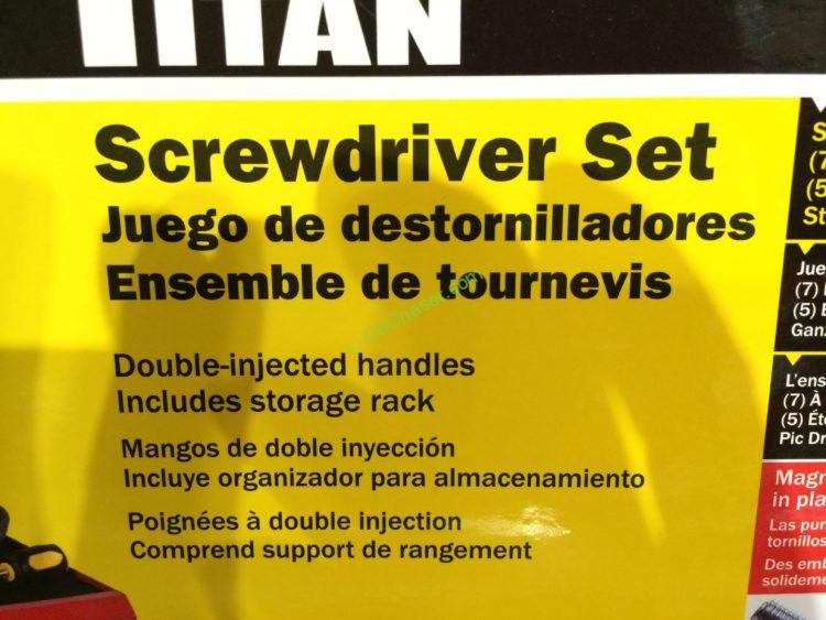 Titan 26PC Screwdriver Set , Model 17203 CostcoChaser
