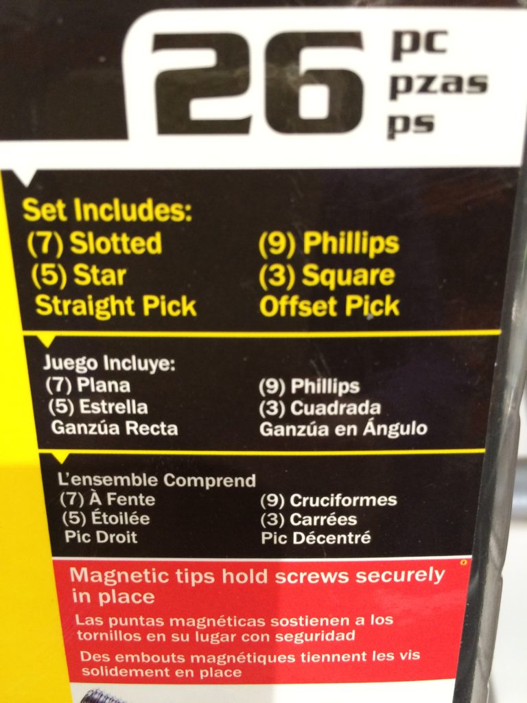 Titan 26PC Screwdriver Set , Model 17203 CostcoChaser