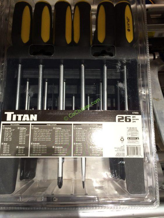 costco-998617-Titan-26PC-Screwdriver-Set-part