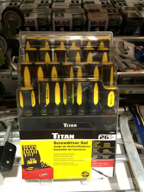 Titan 26PC Screwdriver Set , Model 17203
