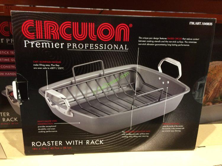 Circulon Premier Professional Roaster with Rack CostcoChaser