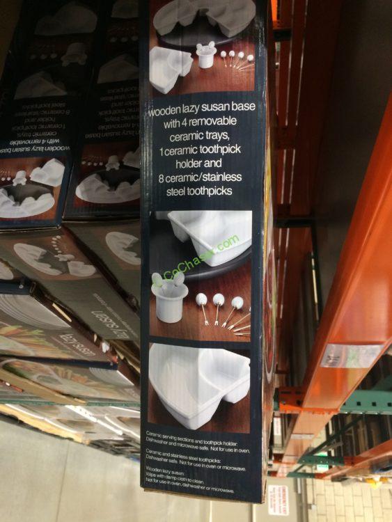 Costco-1051645-Certified-Lazy-Susan-with-wood-base-stoneware-bowls-box