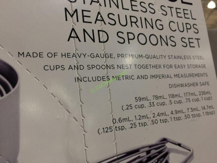 Sabatier 11PC Measuring Cups & Measuring Spoons CostcoChaser
