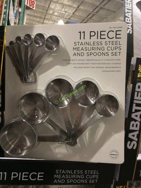 Sabatier 11PC Measuring Cups & Measuring Spoons CostcoChaser