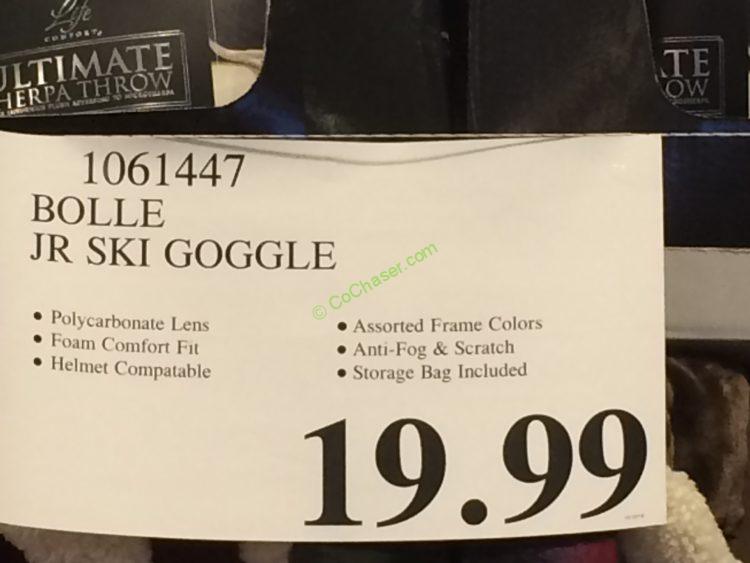 Costco-1061447-Bolle-JR-SKI-Goggle-tag
