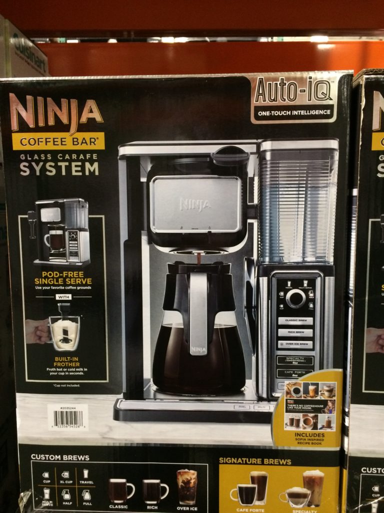 Costco2035244 NinjaCoffeeBarGlassCarafeSystembox CostcoChaser