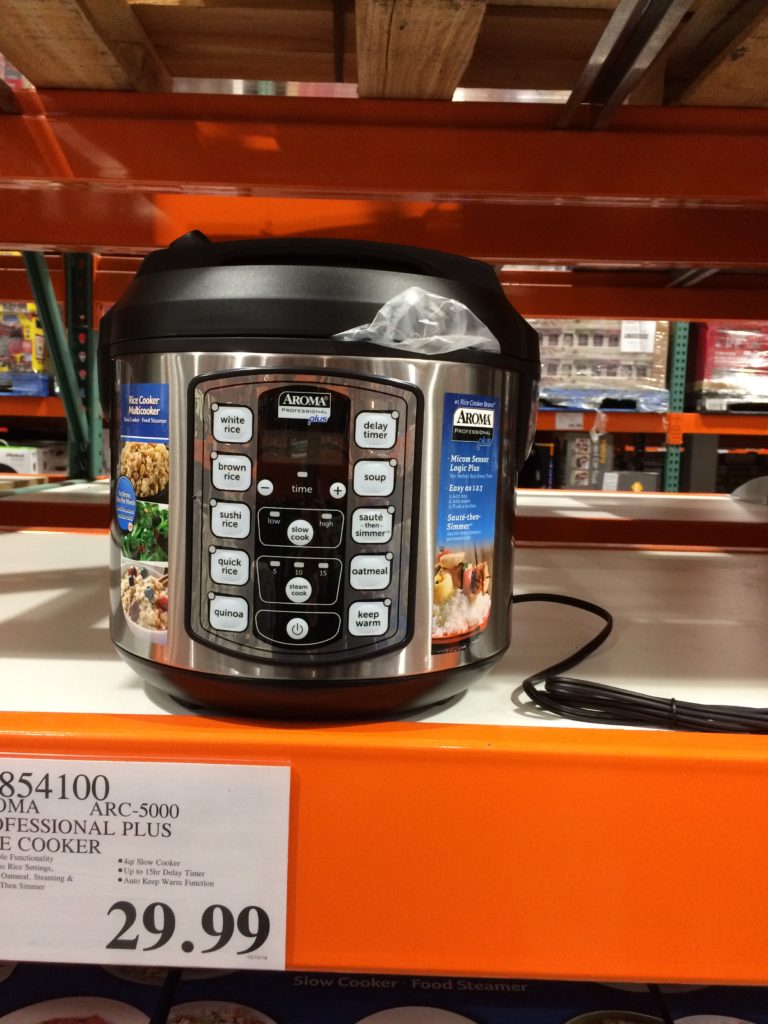 Aroma Professional Plus Rice Cooker, Model ARC5000 CostcoChaser
