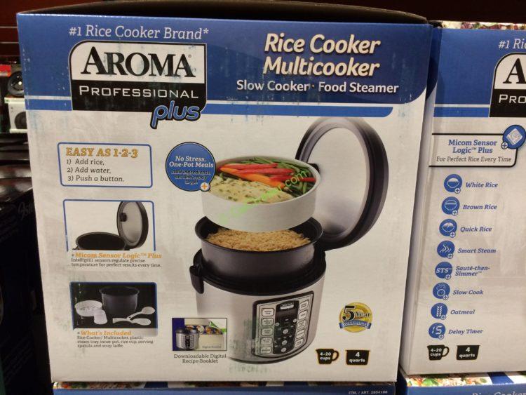Aroma Professional Plus Rice Cooker, Model ARC5000 CostcoChaser