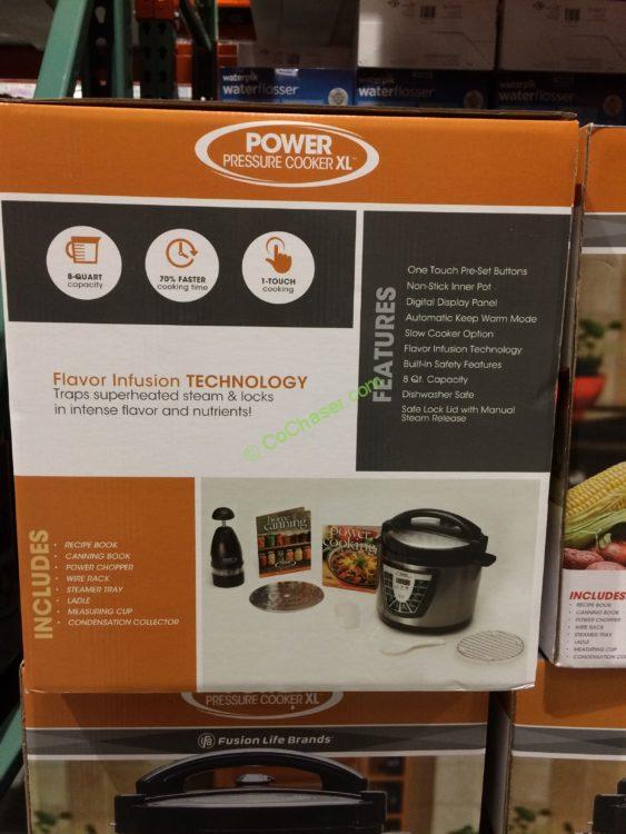 Tristar Power Pressure Cooker XL 8QT, Model PPC8 CostcoChaser