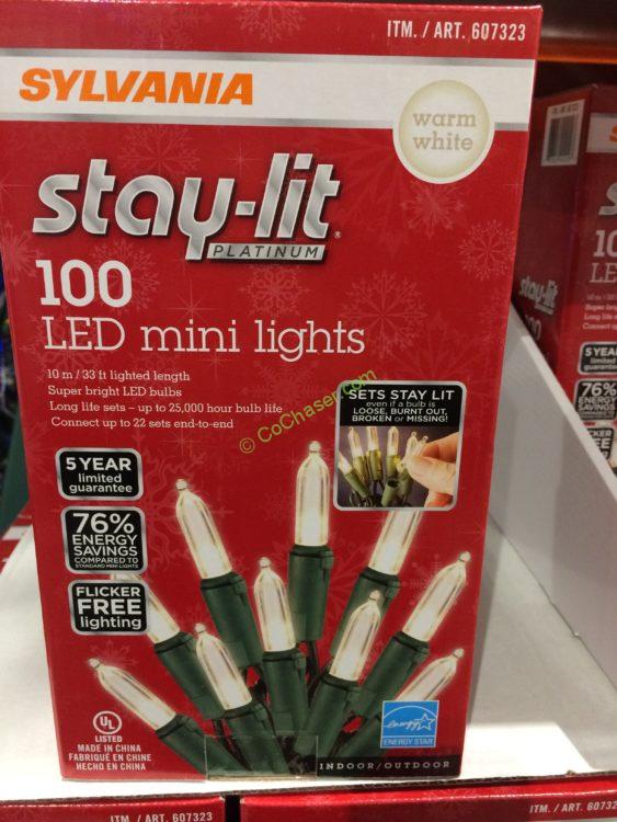 Costco-607323-Sylvania-Stay-Lit-LED-Mini-White-Lights-box