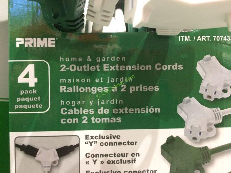 Costco707433Prime25FTExtensionCords4Packpart CostcoChaser