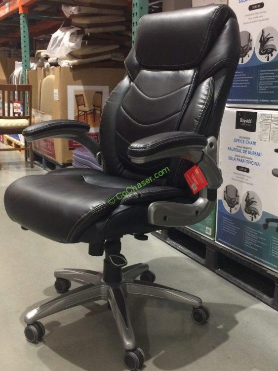 True Wellness Office Chair Costco, Lazy Boy Leather Office Chair Costco