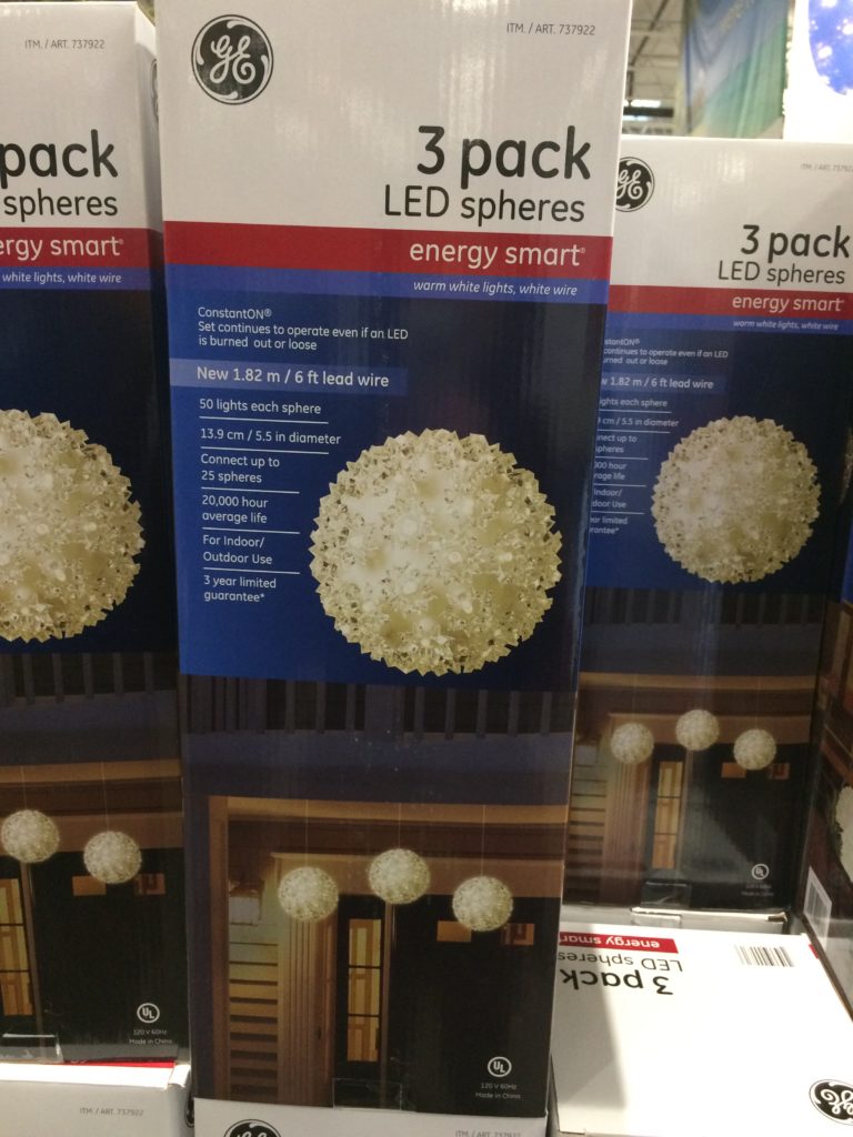 Costco737922GEEnergySmart5.5SuperBrightLEDSpheresbox