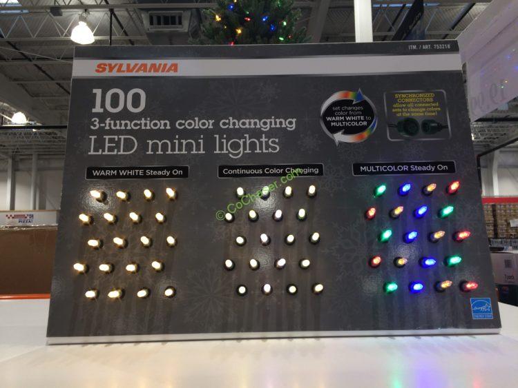 Sylvania 100 Count LED Color Changing Lights