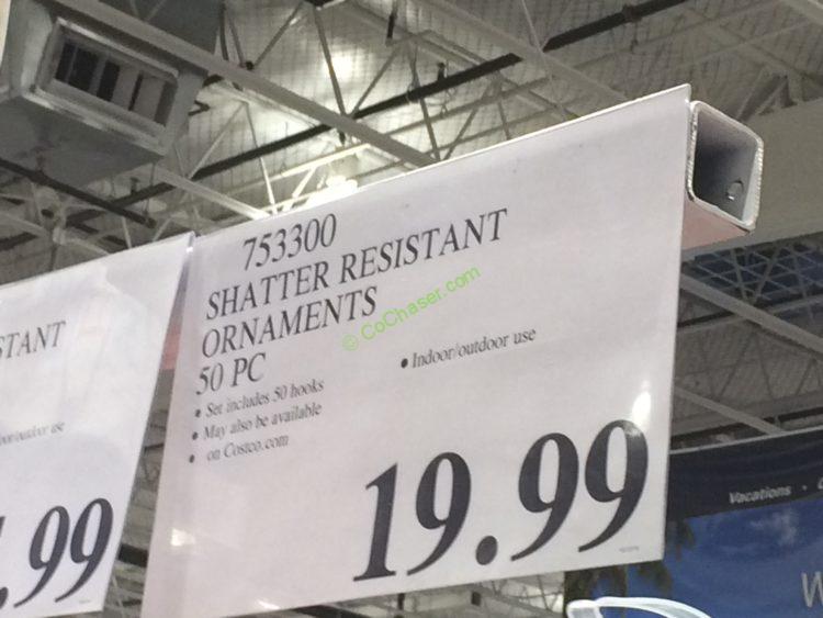 Costco-753300-Shatter-Resistant-Ornaments-50-PC-tag