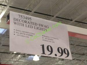 Costco-753495-Decorated-32-Swag-with-20-LED-Lights-tag