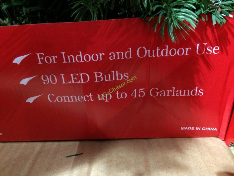 Costco-753511-Decorated-32-Wreath-with 50-LED-Lights-spec