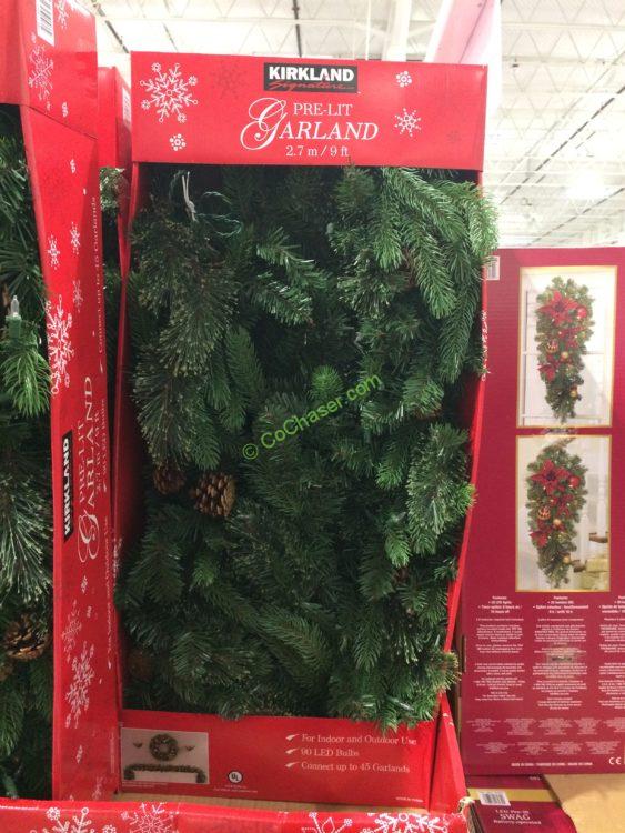 Costco-753511-Decorated-32-Wreath-with 50-LED-Lights
