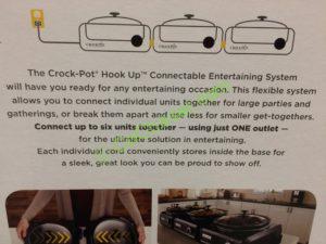 Costco-763183-Crock-Pot-Hook-Up-Connectable-Entertaining-System-spec1