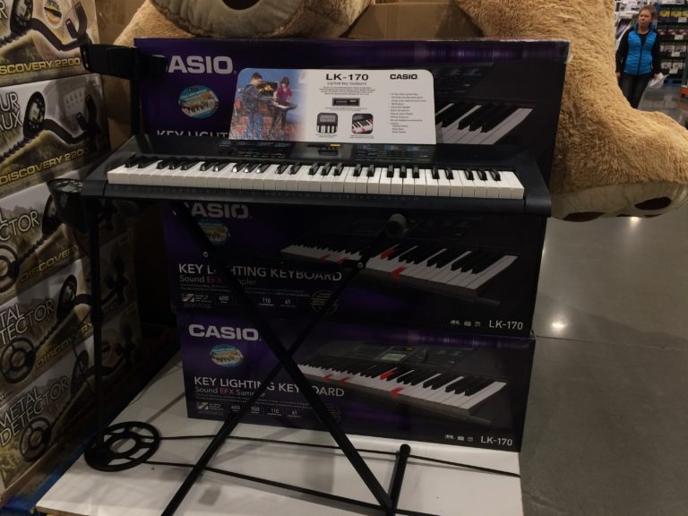 Casio 61Key Lighted Keyboard Bundle, Model LK170V CostcoChaser