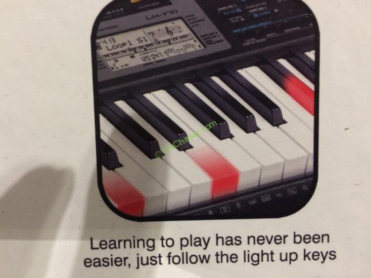 Casio 61Key Lighted Keyboard Bundle, Model LK170V CostcoChaser