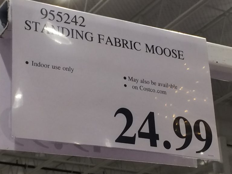 Costco955242StandingFabricMoosetag CostcoChaser