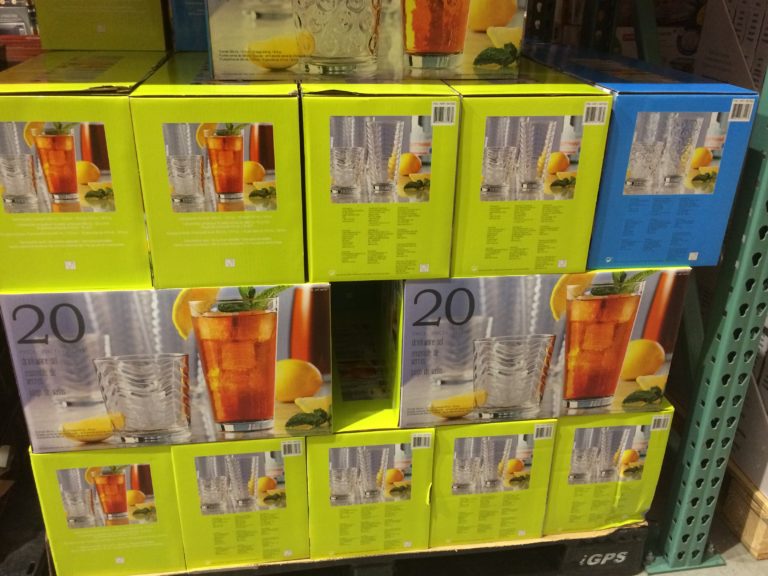 Costco987592Sisecam20PCDrinkwareSetall CostcoChaser