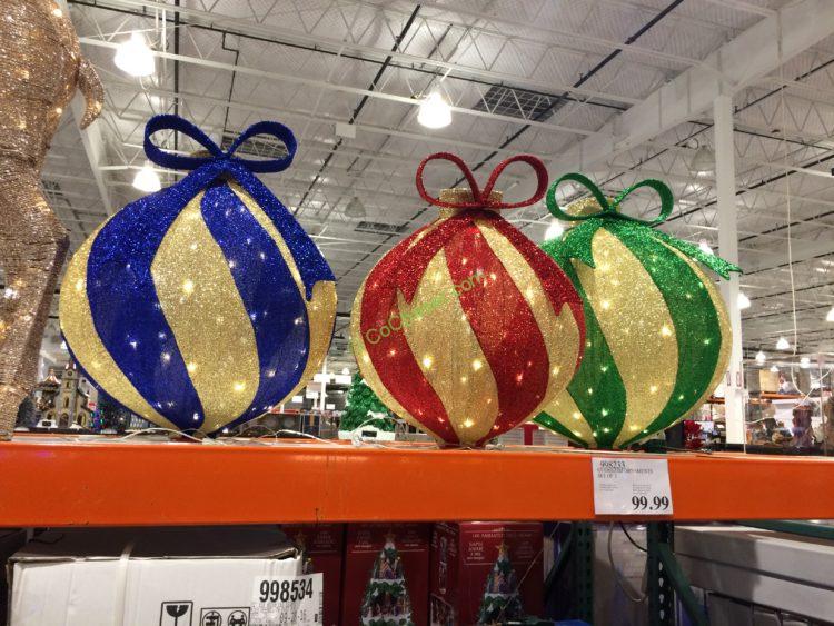 Oversized Ornaments, Set of 3
