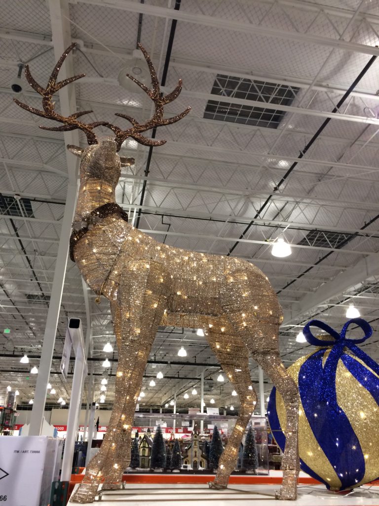 82″ LED Glitter String Elk CostcoChaser