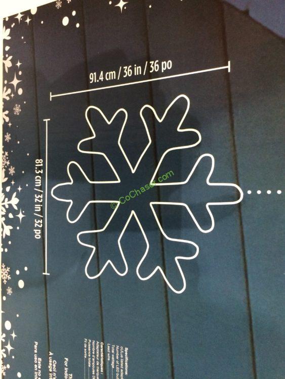 Costco-999087-36- LED-Snowflake-size
