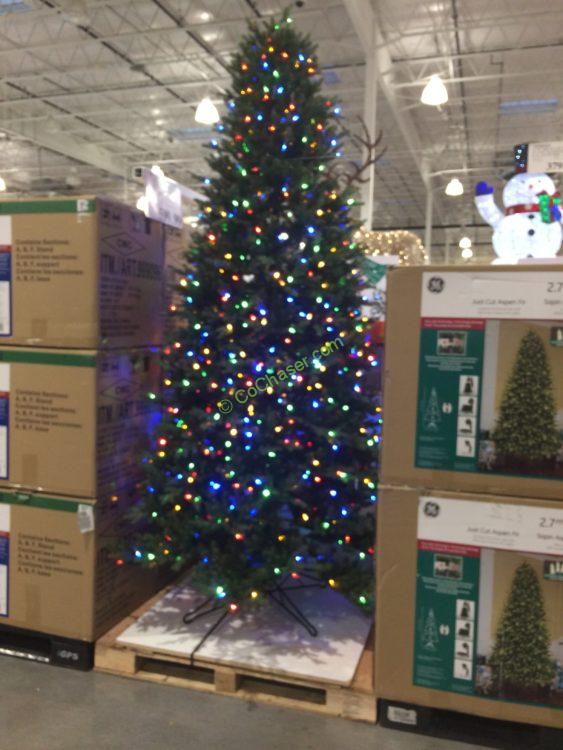 Costco-999095-GE-9FTPre-LitLED-Dual-Color-Christmas-Tree