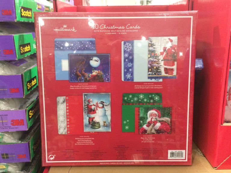 Hallmark Christmas Cards 40 Count CostcoChaser
