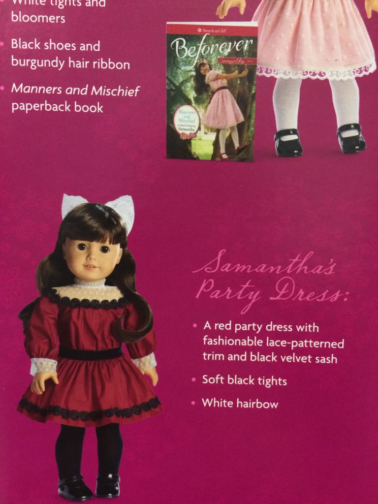 Costco1053341AmericanGirlSamanthaParkington18InchDollSetpart1