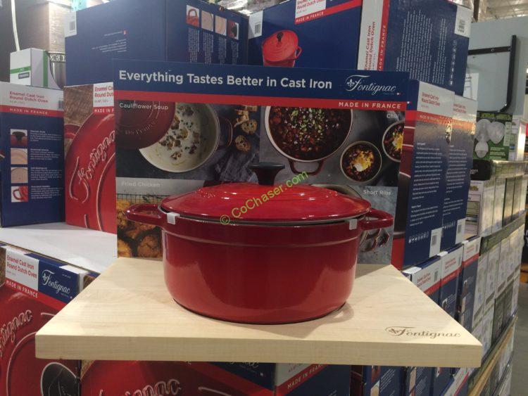Fontignac Cast Iron 5.5QT Dutch Oven CostcoChaser