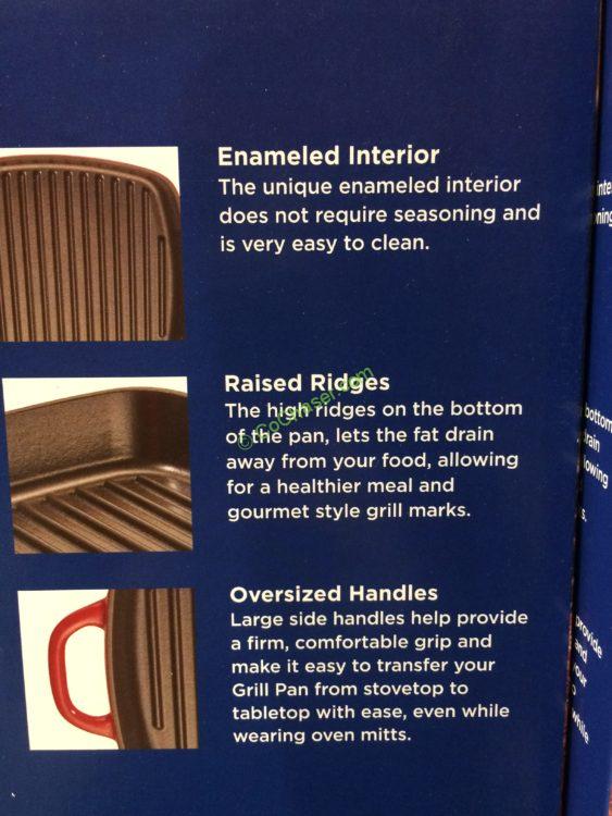 Fontignac Cast Iron 12” Square Grill Pan CostcoChaser