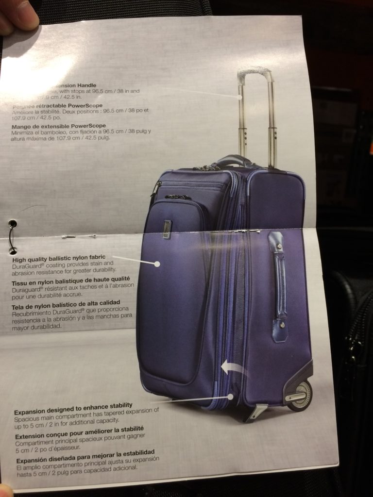 Costco1070681TravelProSoftsideCarryon22use CostcoChaser