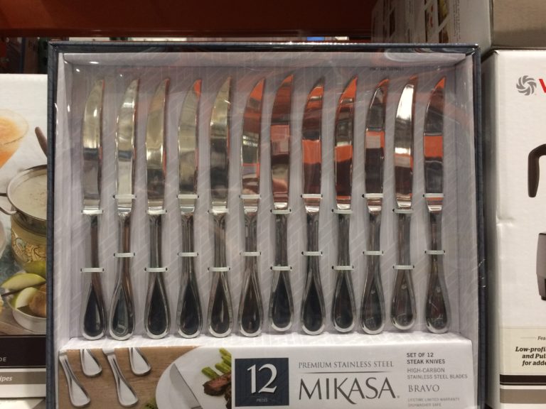 Mikasa Stainless Steel 12PC Steak Knife Set, Model 5190617 CostcoChaser