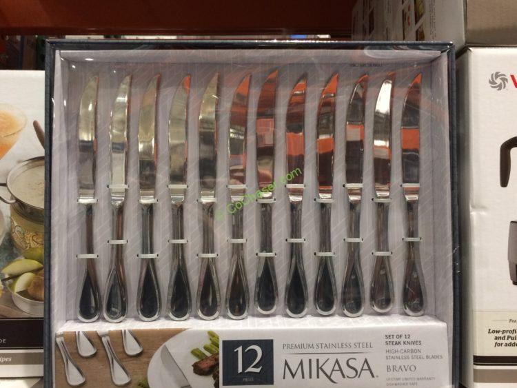 Mikasa Stainless Steel 12PC Steak Knife Set, Model# 5190617
