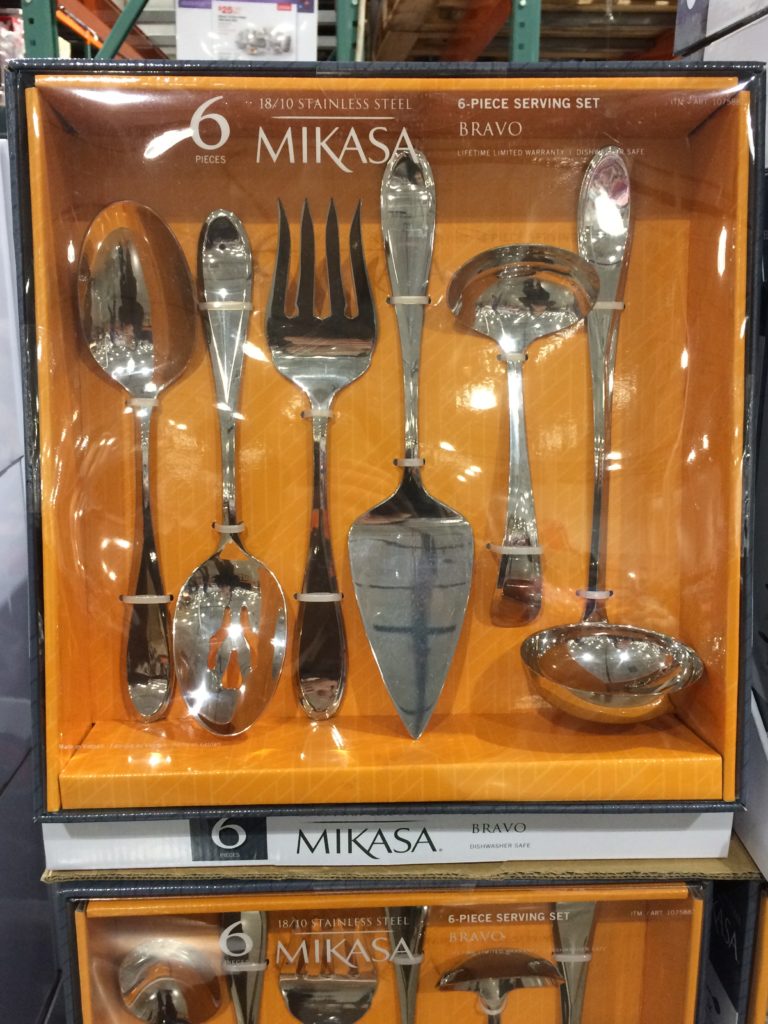 Mikasa Bravo Set of 6 Serving Utensils CostcoChaser