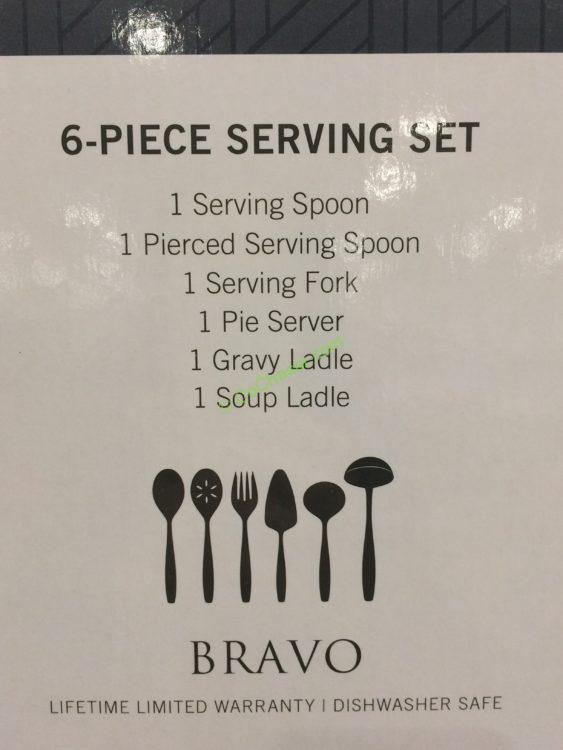 Mikasa Bravo Set of 6 Serving Utensils CostcoChaser