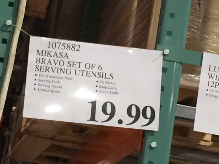 Costco1075882MikasaBravoSetof6ServingUtensilstag CostcoChaser