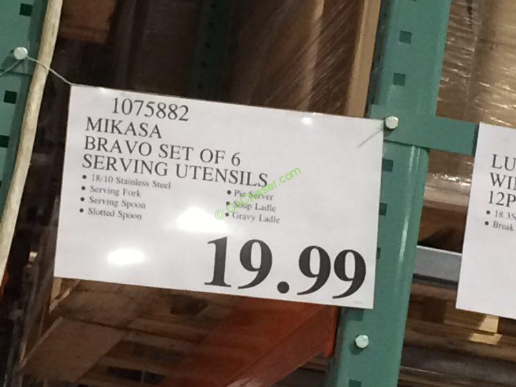 Costco1075882MikasaBravoSetof6ServingUtensilstag CostcoChaser